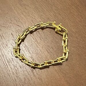 Gold Chain Link Bracelet - Women Jewelry